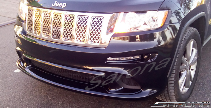 Custom Jeep Grand Cherokee  SUV/SAV/Crossover Front Bumper (2011 - 2013) - $650.00 (Part #JP-014-FB)